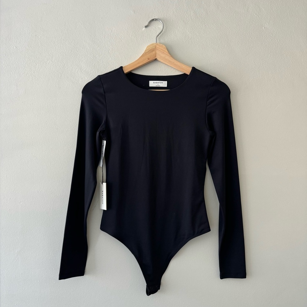 NWT Aritzia Contour Bodysuit Black